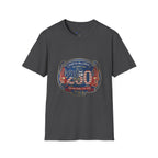 250th Anniversary - 4th of July Patriot Graphic T-Shirt — Patriotic '250' Celebration Design