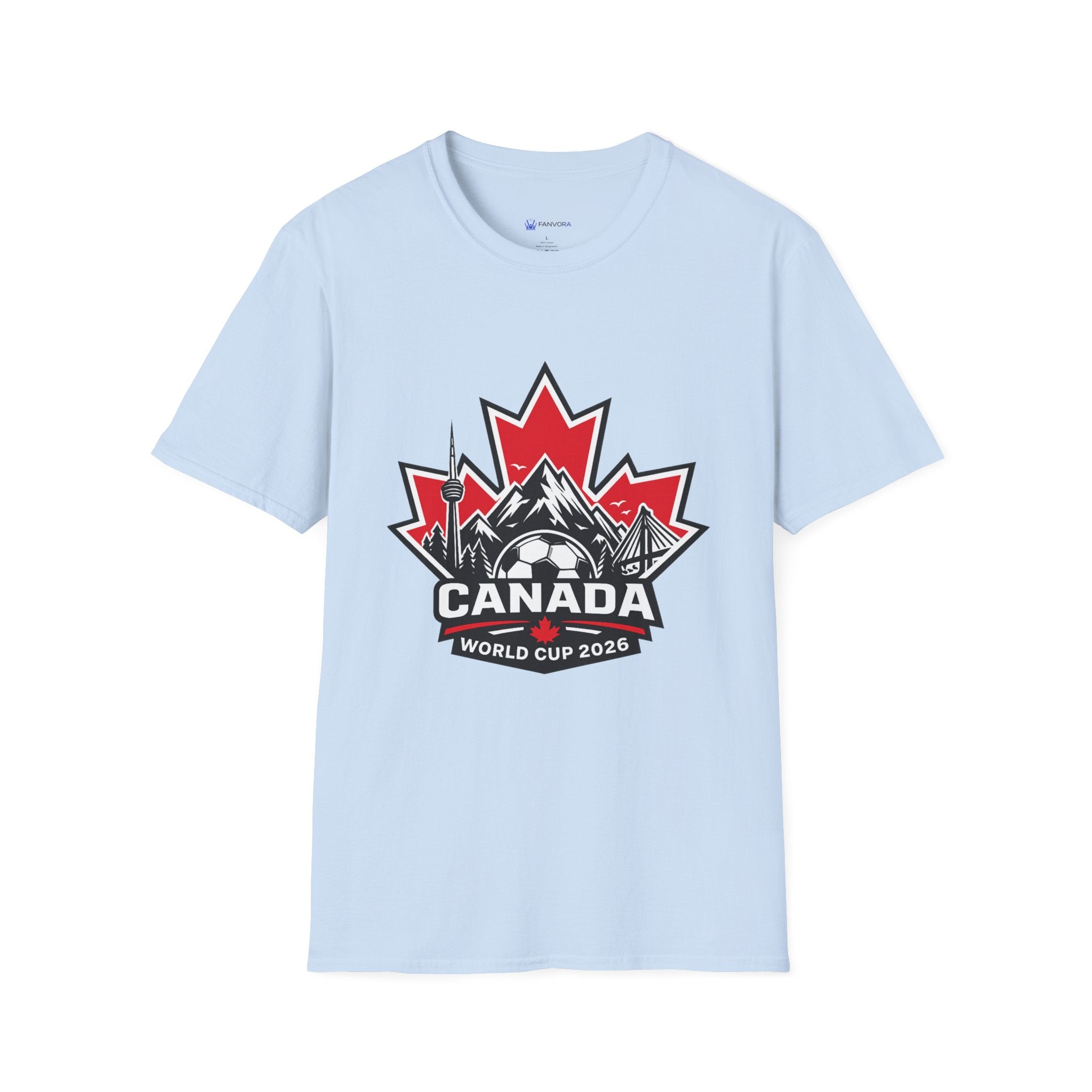 Canada soccer 2026 T‑Shirt — Maple Leaf Mountain Hockey Logo