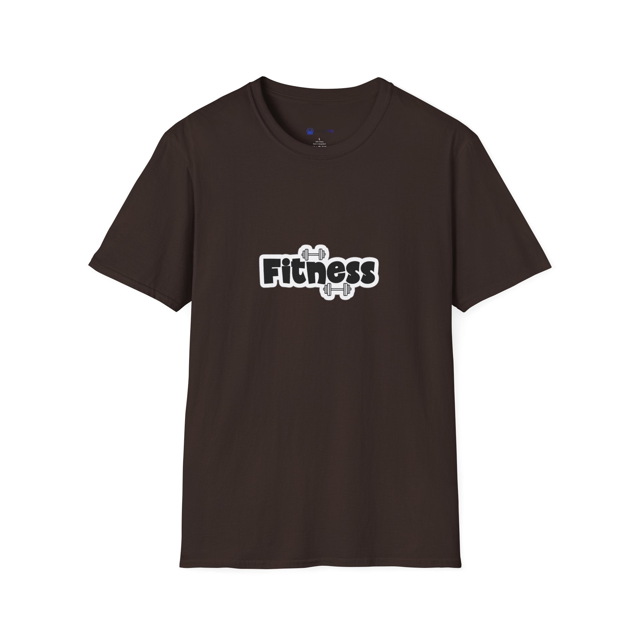 Fitness Graphic T-Shirt — Dumbbell Workout Tee for Gym Lovers