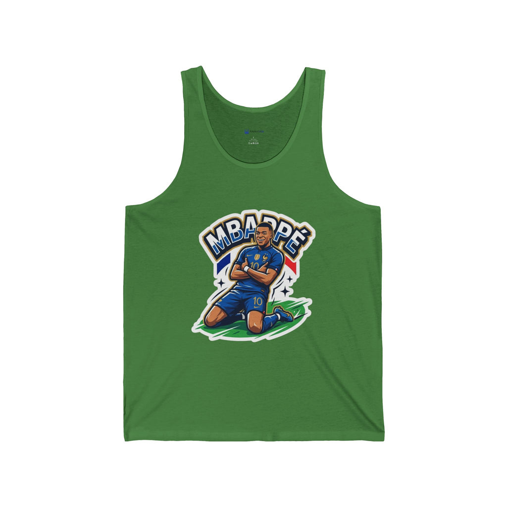 Camiseta sin mangas de fútbol del Mundial 2026 — Camiseta sin mangas de fan de celebración de Mbappé