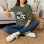 World 206 LD Cup Soccer T-Shirt — soccer Graphic Tee