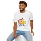 Cute "You’re My Butter Half" T-Shirt — Toast & Butter Couple Graphic Tee