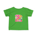 2nd Birthday Infant Tee - Cute Giraffe & Balloons Happy Birthday Shirt