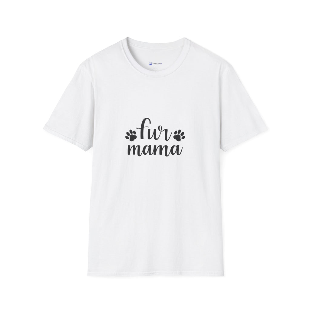 Fur Mama T-Shirt — Cute Paw Print Pet Mom Tee