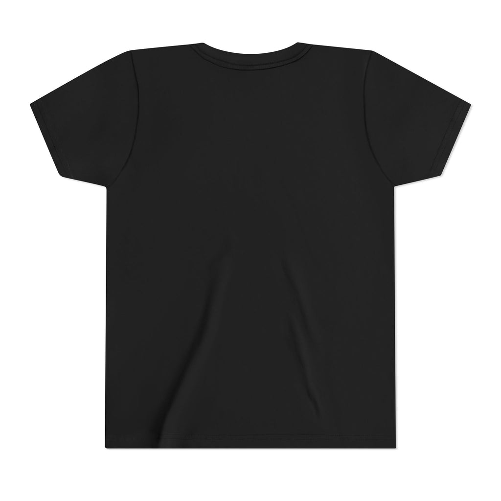 Youth Soccer Tee – Cute Cartoon Player "Ready to Score" Kids Jersey