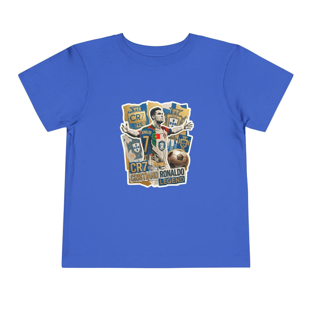 CR7 Fan Inspired Toddler Soccer T‑Shirt — Kids Football Fan Tee.