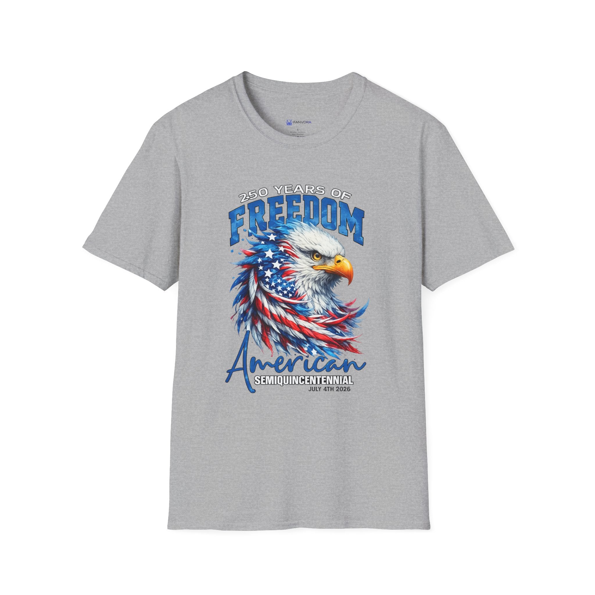 Freedom Eagle T‑Shirt — 250 Years of American Pride