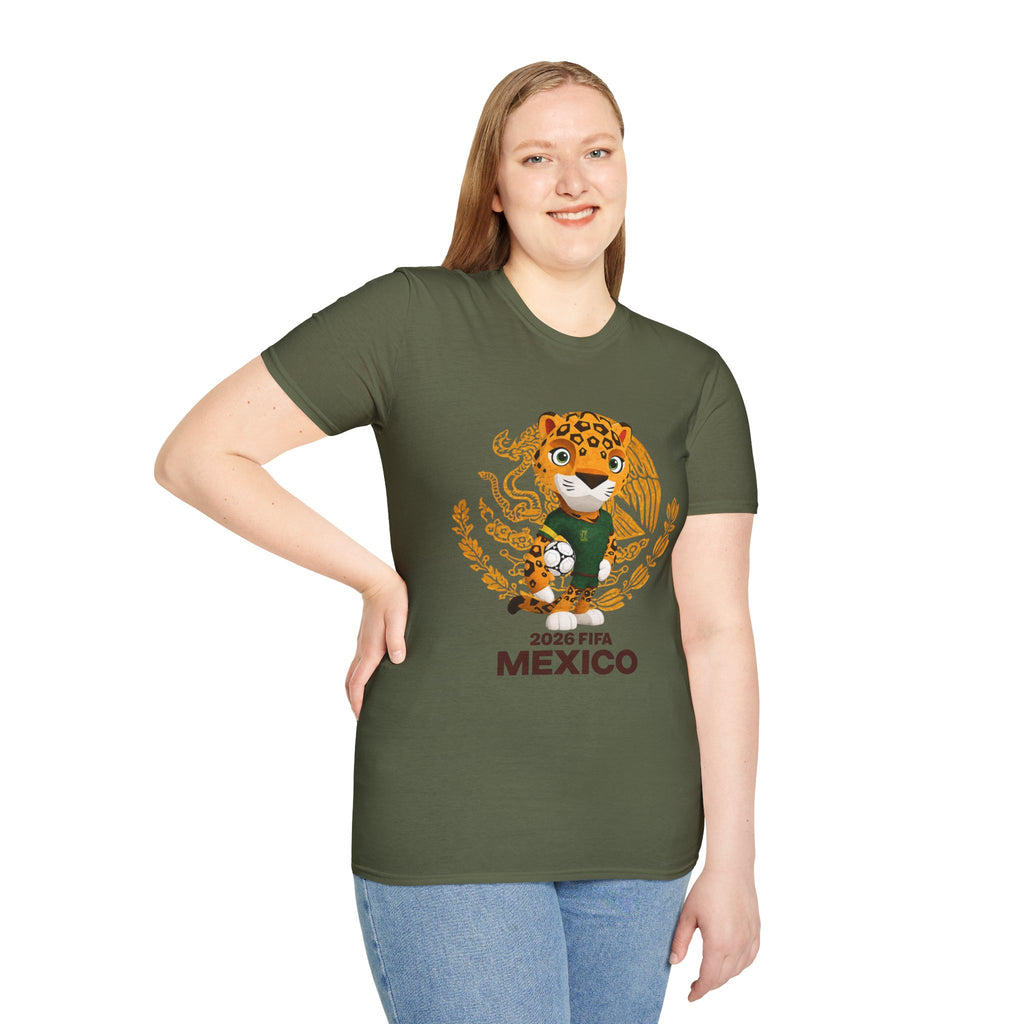 Jaguar Mascot Mexico 2026 T-Shirt