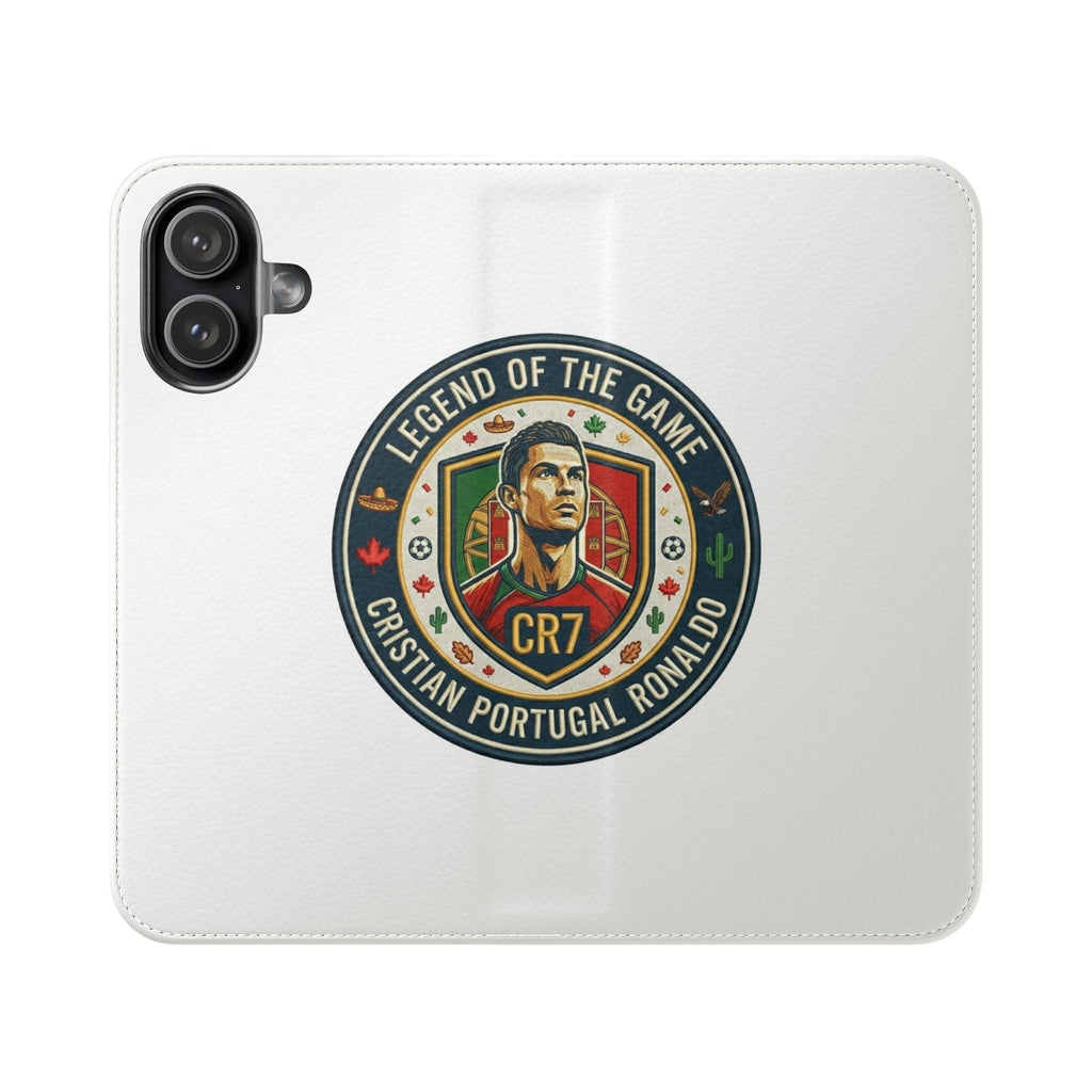 iPhone & Samsung Flip Phone Cases - Argentina GOAT # 10 'Legend of the Game'.