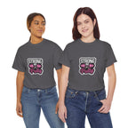 Strong and Pretty Tee — 'Strong and Pretty' Fitness Graphic T-Shirt