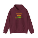 Hoodie — "Learning Today, Leading Tomorrow" Inspirational Teacher Sweatshirt.