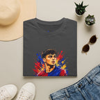 T-Shirt — 'Spain legend' Color Splash Soccer Portrait Tee