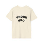 Graduation Day T-Shirt — "Proud Bro" Back Graphic.