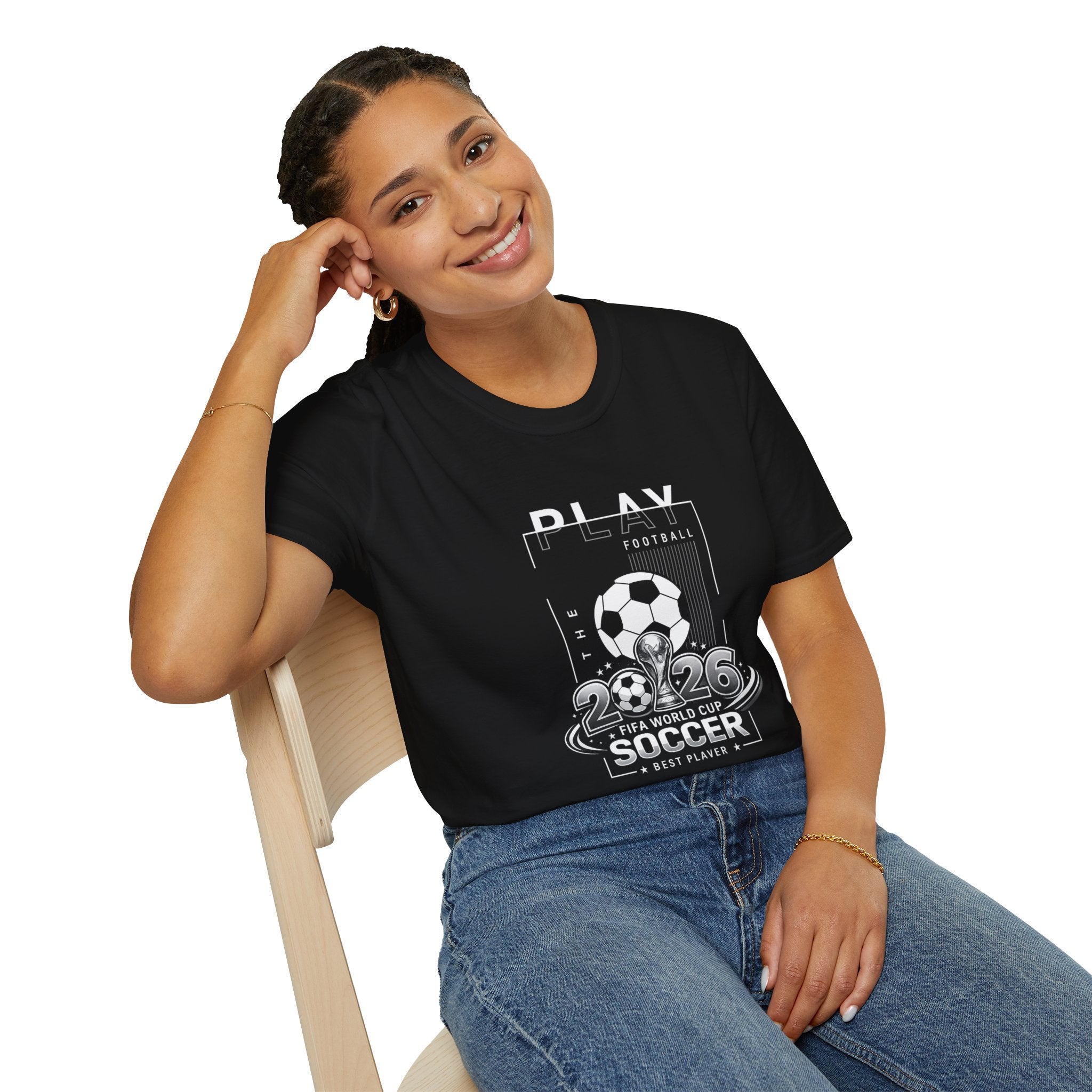 Soccer Play Football T-Shirt — simple elegant 2026 Design