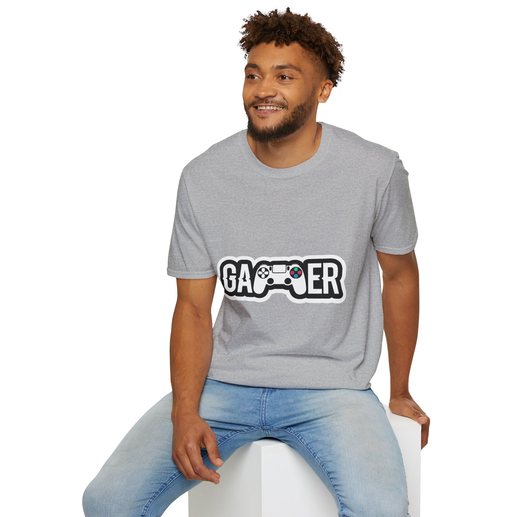 Gamer Controller Graphic T-Shirt — Retro Video Game Tee
