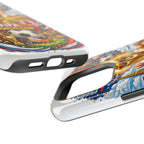 Soccer Magnetic Impact-Resistant Phone Case — FIFA Trophy Design