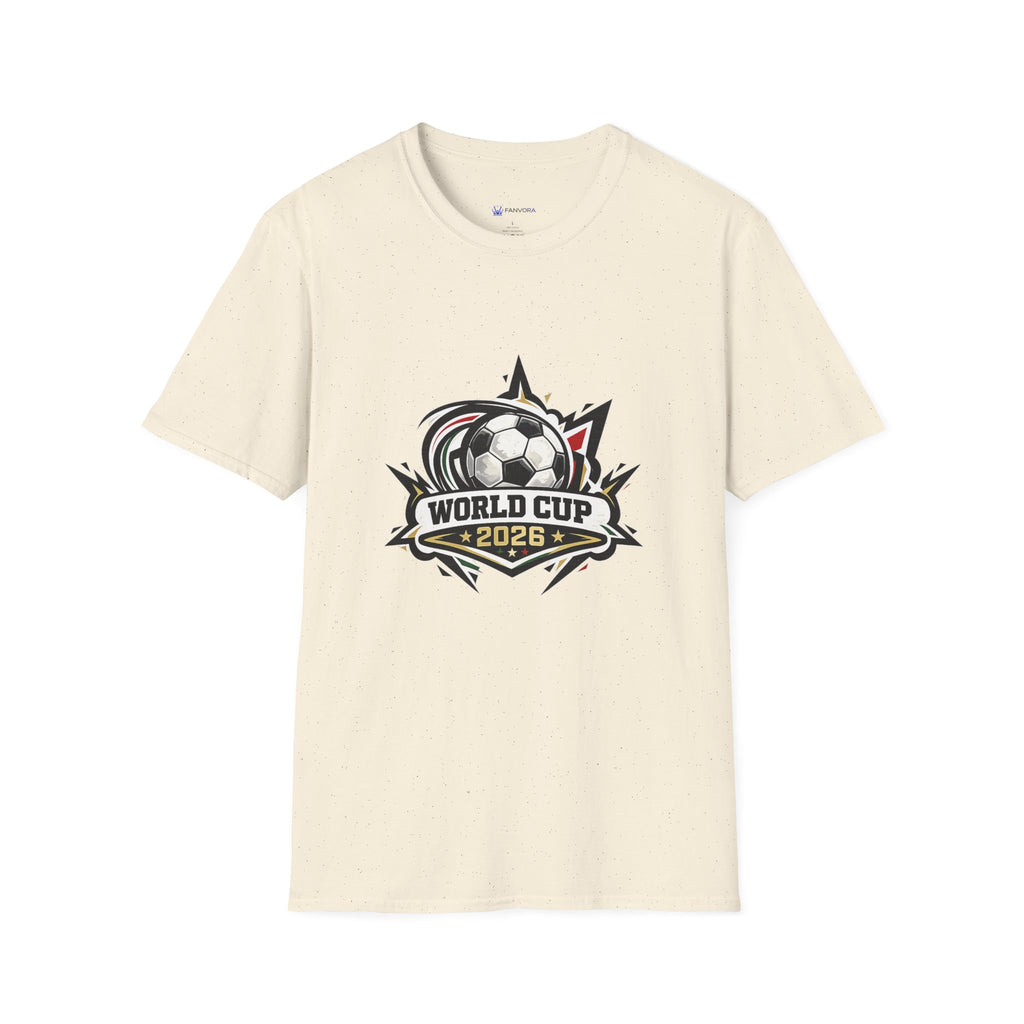 Soccer Cup 2026 Soccer T-Shirt — Retro Emblem Football Tee