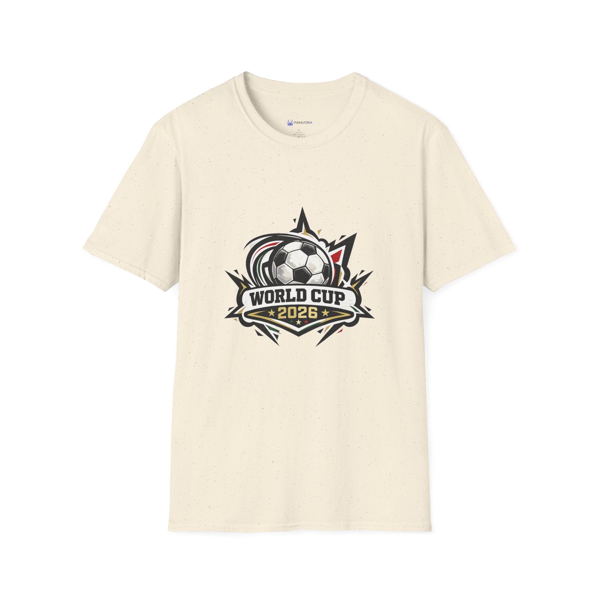 Soccer Cup 2026 Soccer T-Shirt — Retro Emblem Football Tee