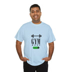 Gym Mode On T-Shirt — Workout Tee with Barbell Graphic