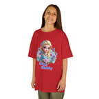 Kids Tee — 'Happy Birthday' Princess Floral Design