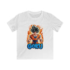 Goku Kids Tee — Fiery Anime Dragon Warrior Graphic T-Shirt.
