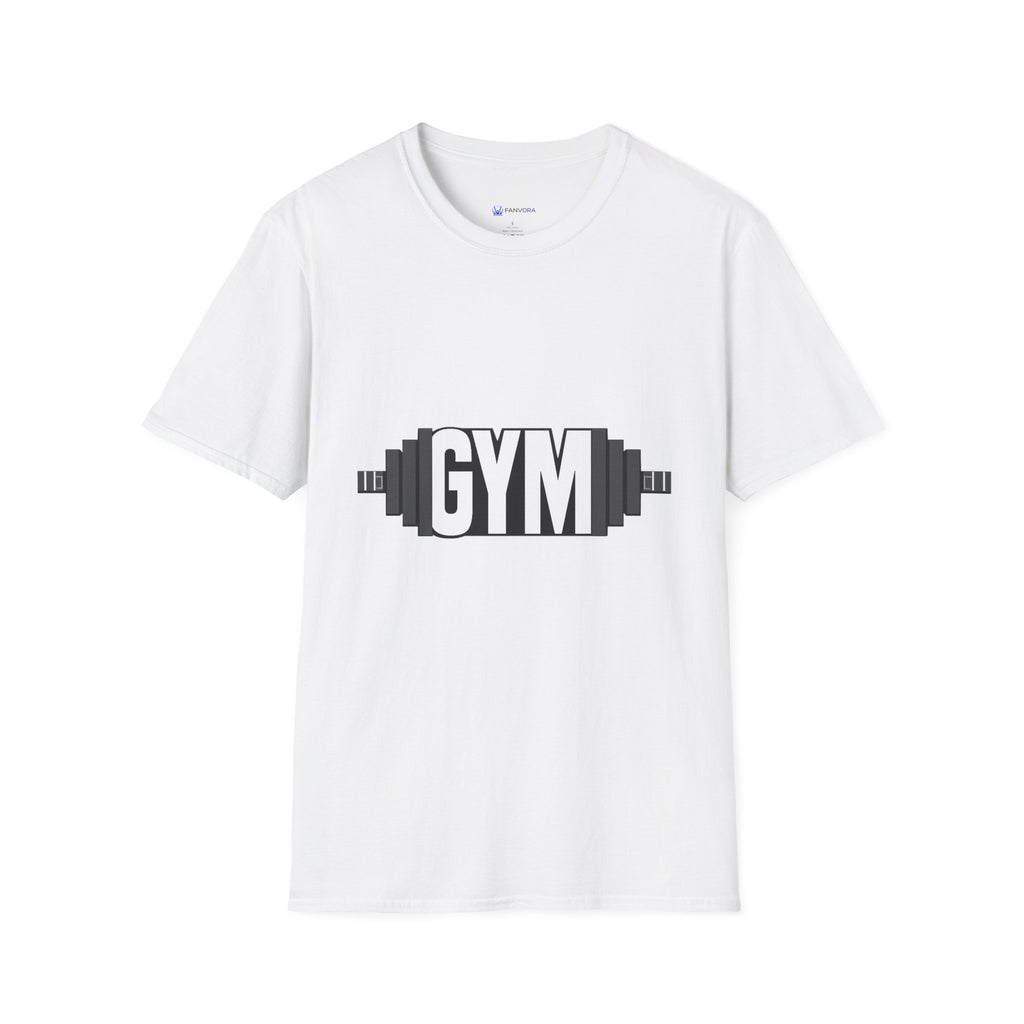 Gym Barbell T‑Shirt — Fitness Workout Tee