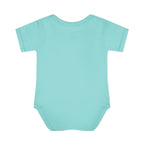 Baby Bodysuit - Blue Teddy Bear with Balloons "Happy Birthday" Infant Onesie