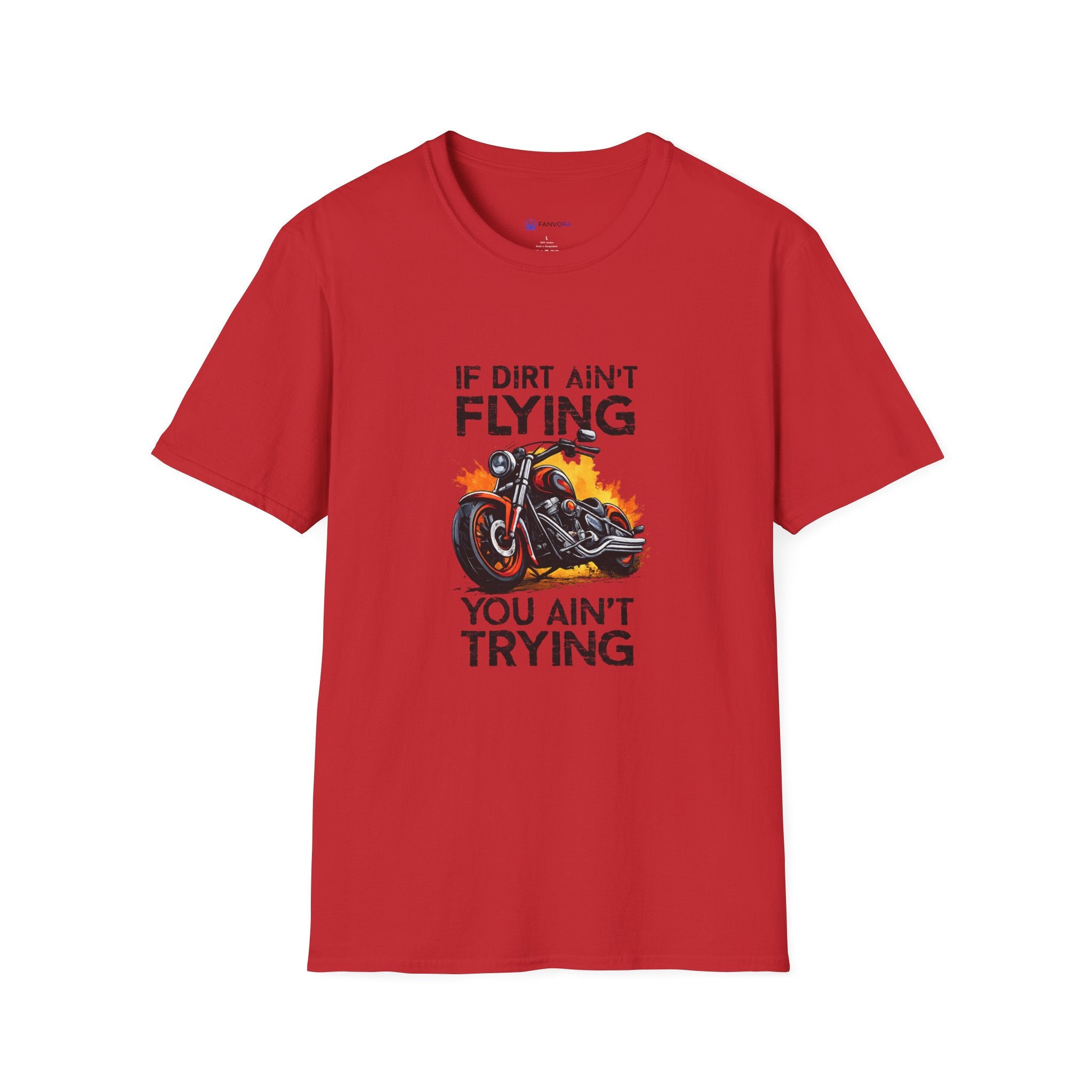 If Dirt Ain't Flying Motorcycle T‑Shirt — Off‑Road Biker Tee