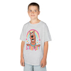 Scooby-Doo Kids T‑Shirt — Colorful Rainbow Cartoon Tee for Kids