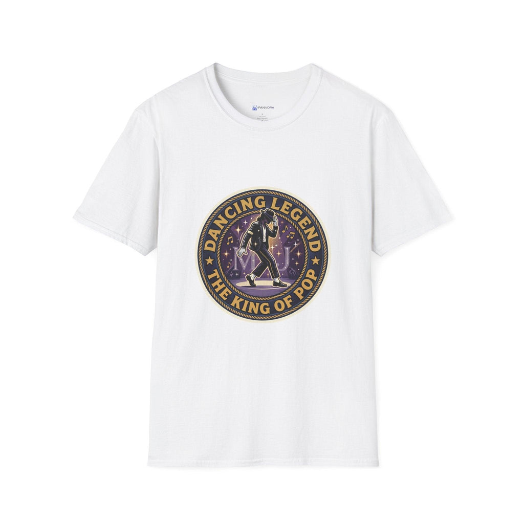 Dancing Legend T-Shirt — "The King of Pop" Retro Michael Tribute.