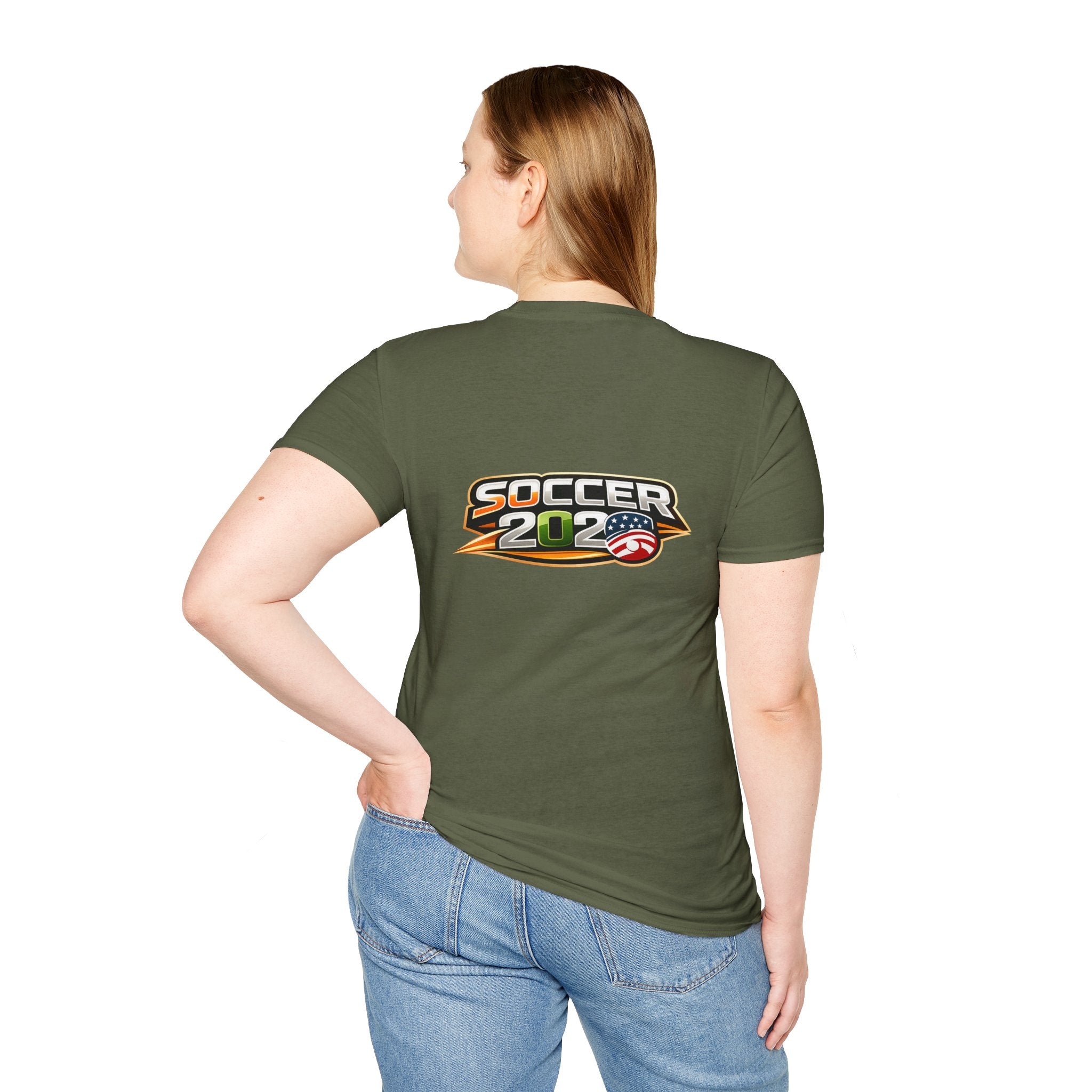 Soccer Cup 2026 Soccer T-Shirt — Retro Emblem Football Tee