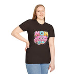 Unisex Softstyle T-Shirt "mom of the birthday girl"