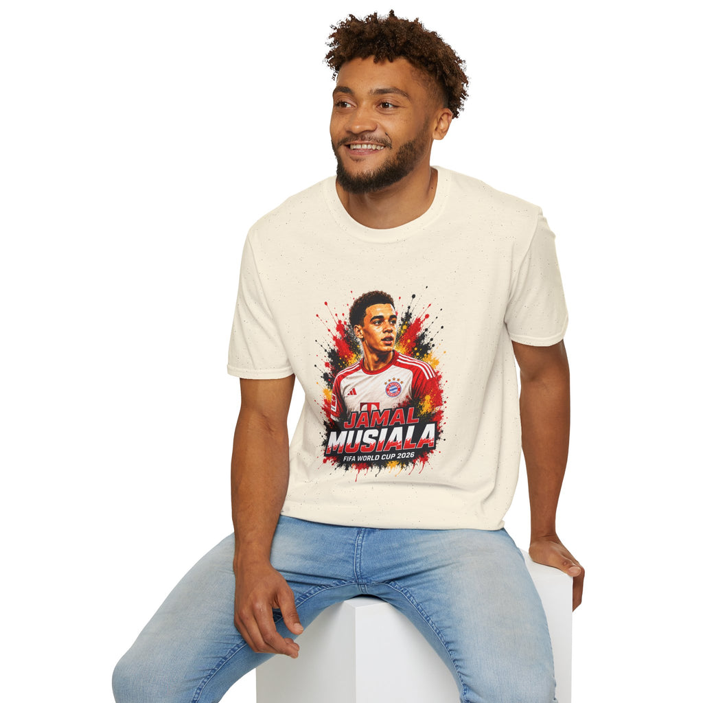 Soccer Player Jersey T-Shirt — Germany Legend Portrait Graphic Tee