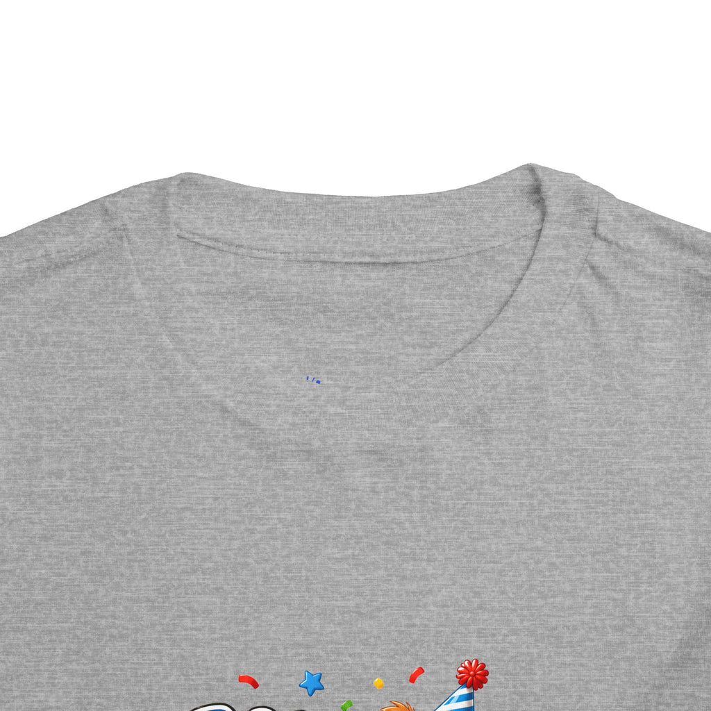 Toddler Birthday Tee — "It's My Birthday" Puppy Party Shirt
