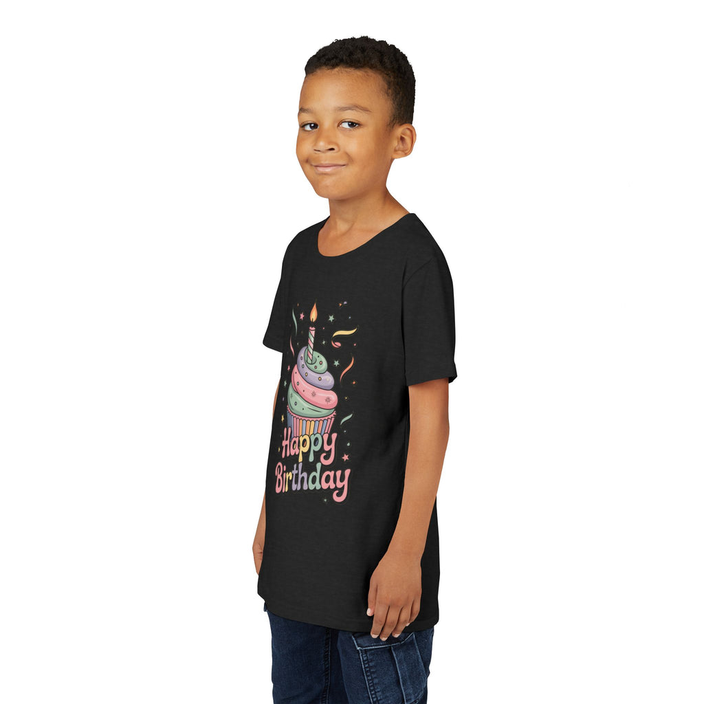 Kids "Happy Birthday" Cupcake Tee