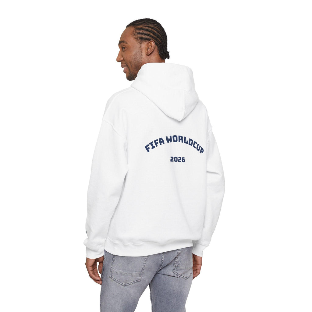 World Cup 2026 Soccer Hoodie — Champions Sleeve Design.