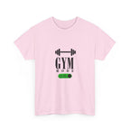 Gym Mode On T-Shirt — Workout Tee with Barbell Graphic
