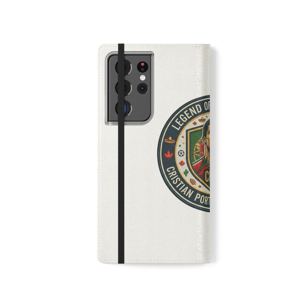 iPhone & Samsung Flip Phone Cases - Argentina GOAT # 10 'Legend of the Game'