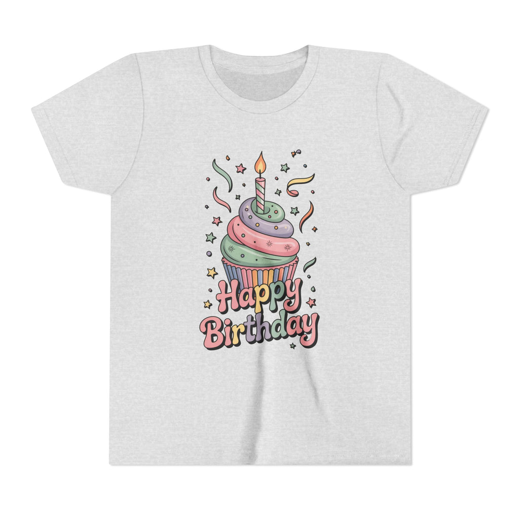 Kids "Happy Birthday" Cupcake Tee