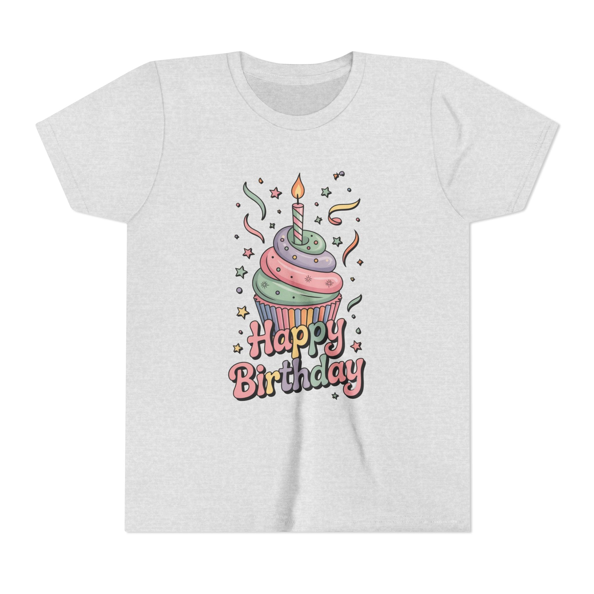 Kids "Happy Birthday" Cupcake Tee