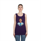 "I am Here to Stay" Argentina Soccer Star Tank Top — Jersey Portrait World Cup 2026.