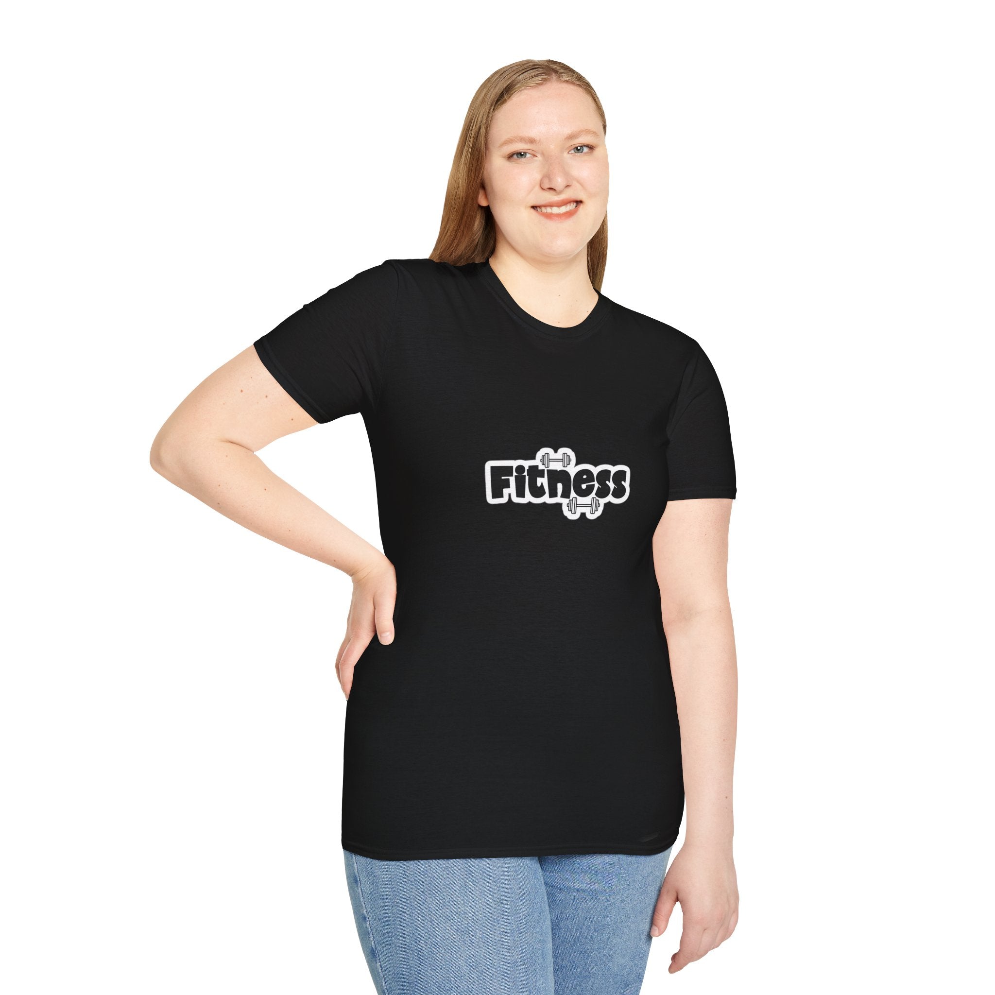 Fitness Graphic T-Shirt — Dumbbell Workout Tee for Gym Lovers