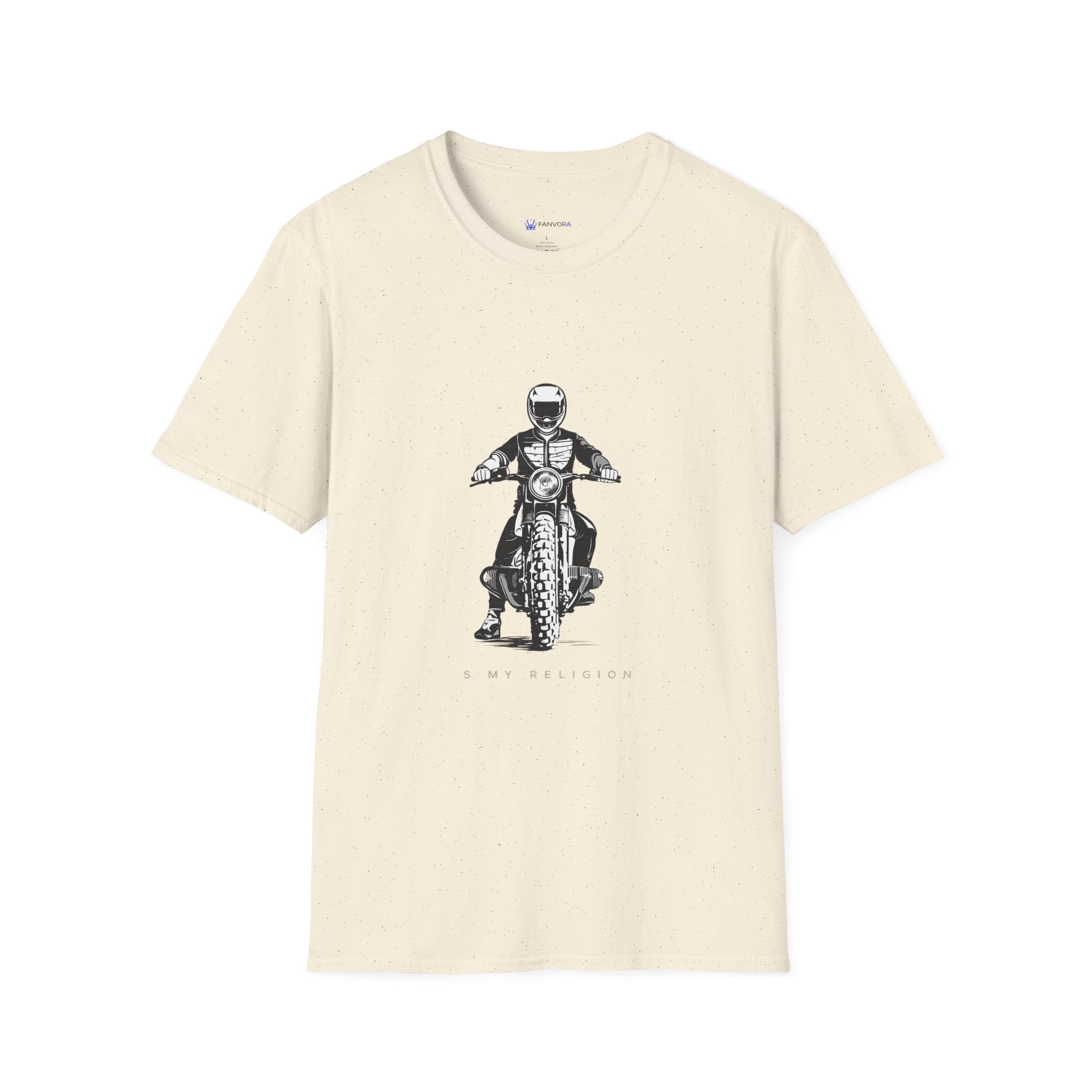 Motorcycle Rider T-Shirt — Vintage Biker Graphic Tee