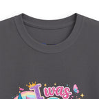 Girls' Princess 8th Birthday T-Shirt — "This Is How I Turn 8" Floral Castle Tee