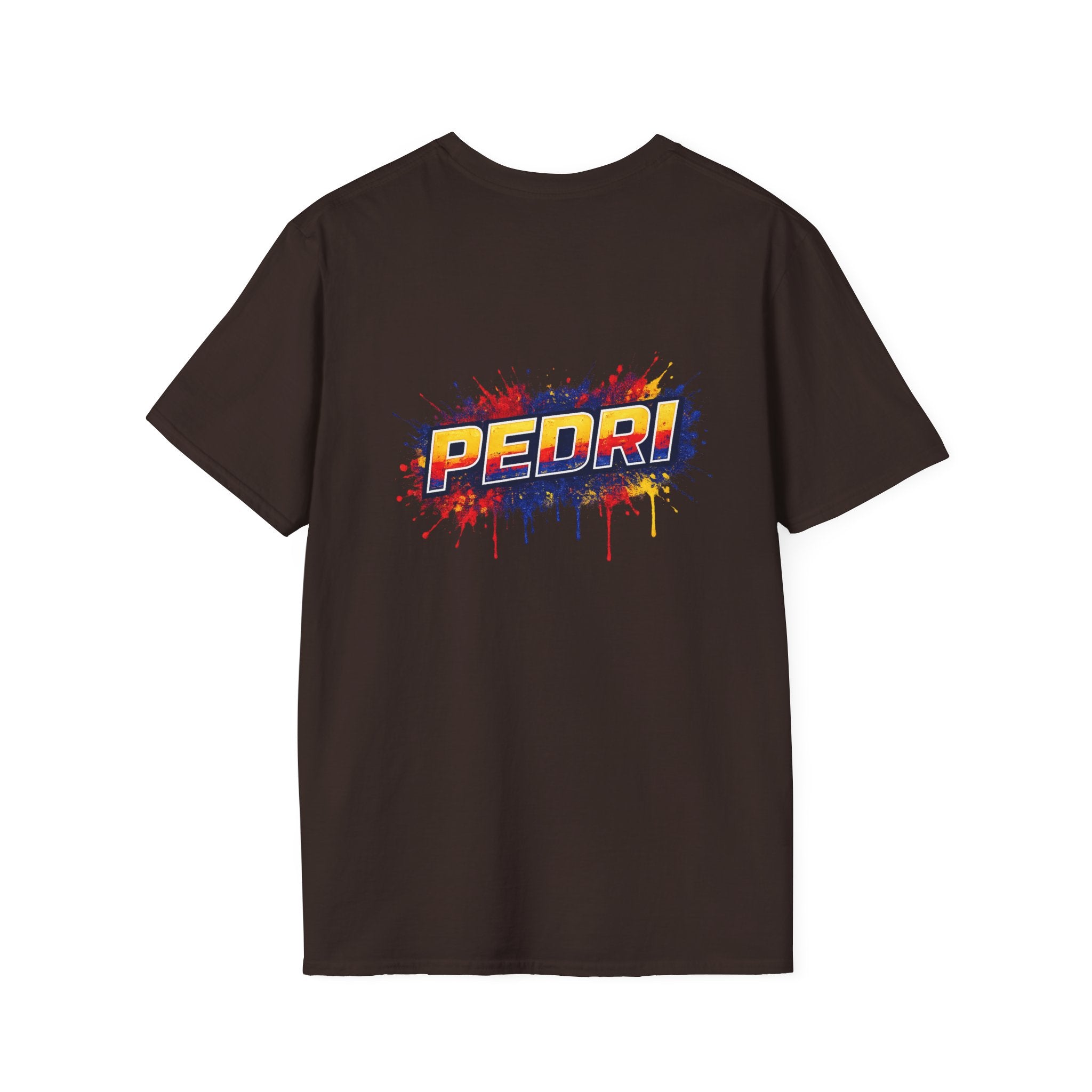 T-Shirt — 'Spain legend' Color Splash Soccer Portrait Tee