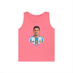 "I am Here to Stay" Argentina Soccer Star Tank Top — Jersey Portrait World Cup 2026.
