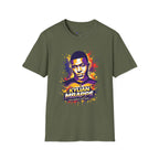 France legend Graphic T-Shirt — Vibrant Splash Portrait Soccer Fan Tee