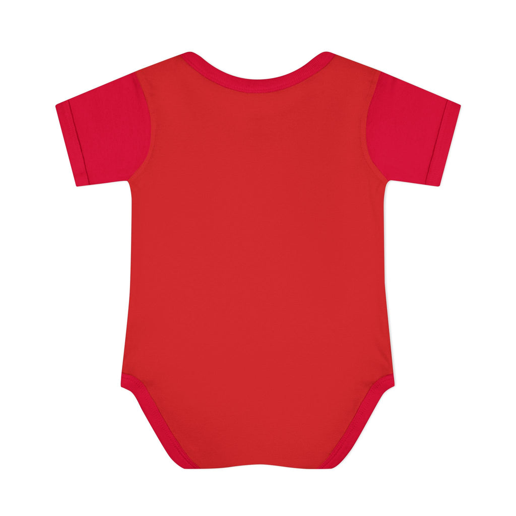 Baby Bodysuit - Blue Teddy Bear with Balloons "Happy Birthday" Infant Onesie