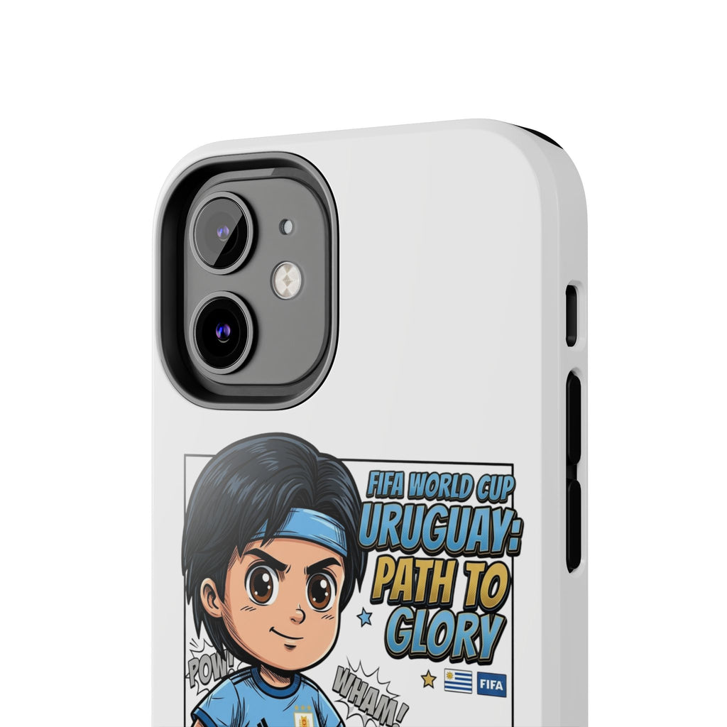 Uruguay Soccer Phone Case — Path to Glory "Goal!" Design