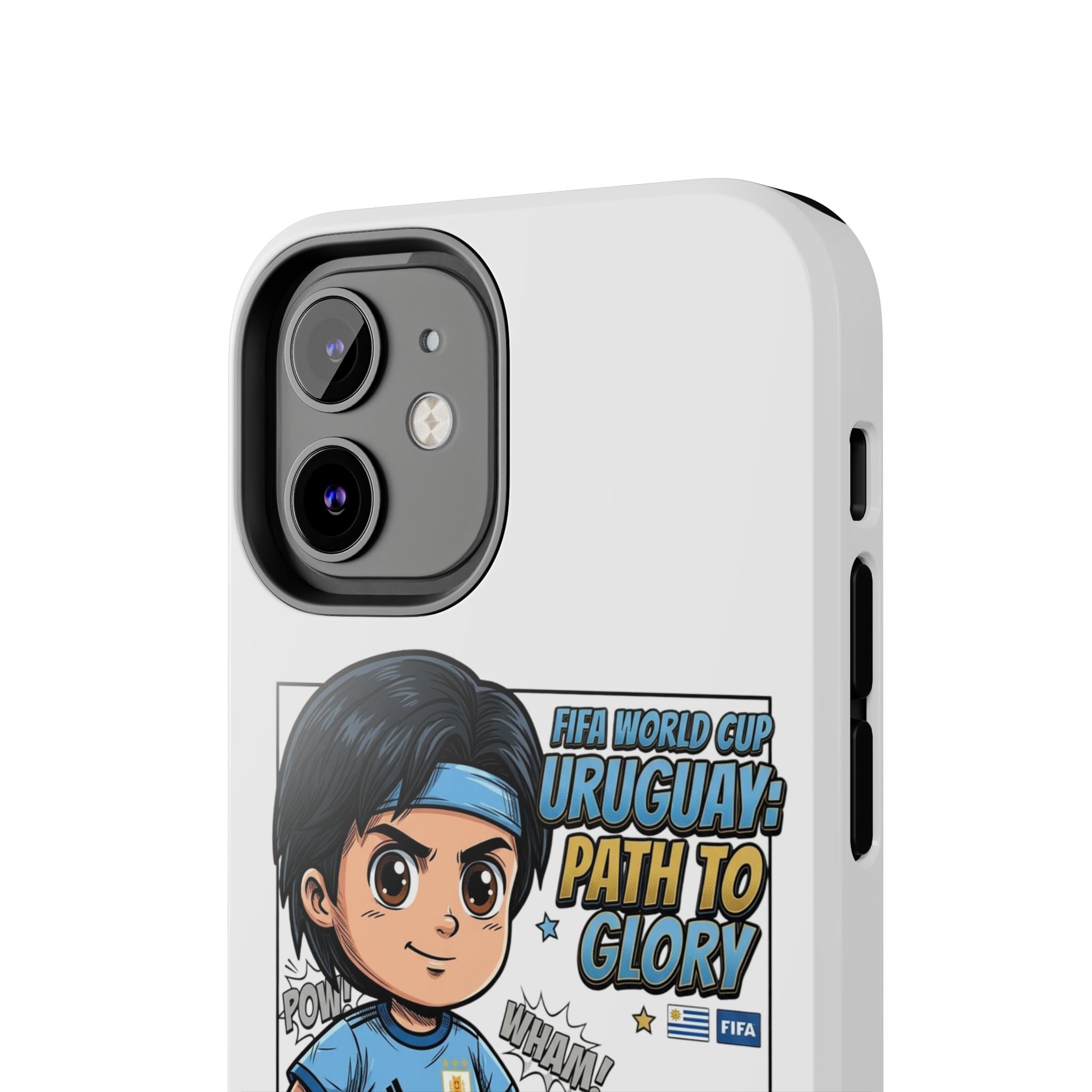 Uruguay Soccer Phone Case — Path to Glory "Goal!" Design